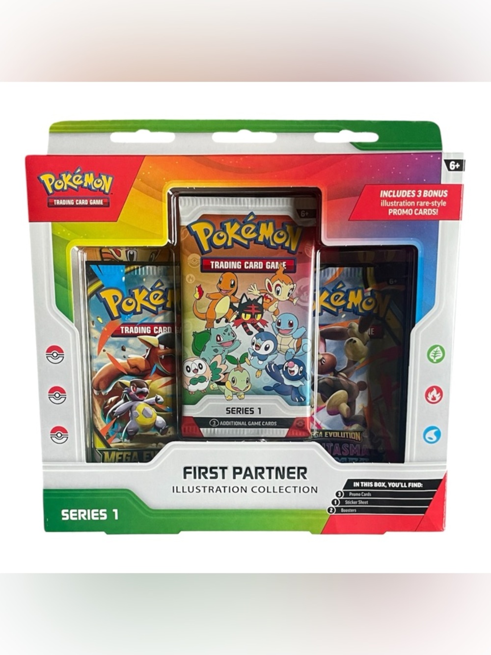 Pokemon TCG First Partner Illustration Collection Series 1 - 30th Anniv SEALED